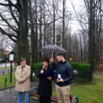 Przemowa pod pomnikiem dr. T.Chałubińskiego - Dyrektor Muzeum Tatrzańskiego - Anna Wende-Surmiak.