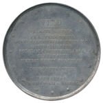 Medal upamiętniający Augusta Ferdynanda Wolffa, 1840 rok